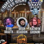 Hanging Hills Comedy Craft Beer Night