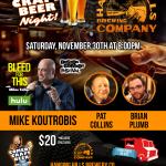 Hanging Hills Comedy Craft Beer Night