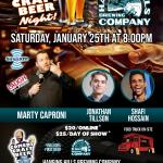 Hanging Hills Comedy Craft Beer Night