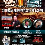 Hanging Hills Comedy Craft Beer Night