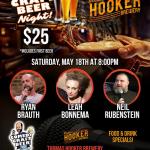 Hooker Comedy Craft Beer Night