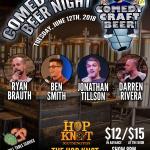 Hop Knot Comedy Craft Beer Night