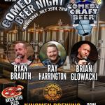 Kinsmen Comedy Craft Beer Night