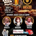 Lasting Brass Comedy Craft Beer Night