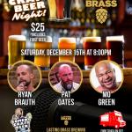 Lasting Brass Comedy Craft Beer Night