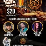 Outer Light Comedy Craft Beer Night