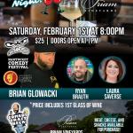 Priam Vineyards Comedy Night