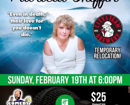 Psychic Medium Patricia Griffin at City Steam at The Holiday Inn