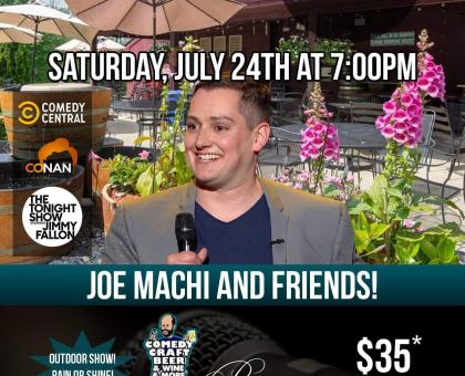 Comedy Night at Priam Vineyards