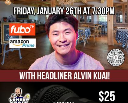 Comedy Night at Crystal Ridge Winery