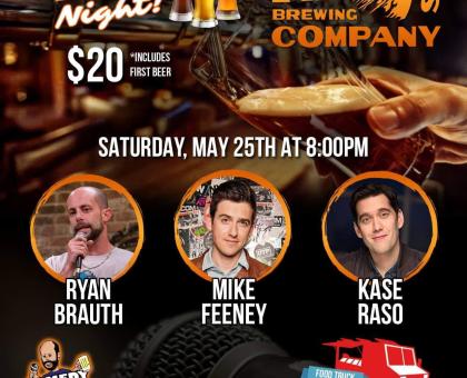 Hanging Hills Comedy Craft Beer Night