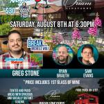 Priam Vineyards Comedy Night