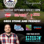 Rosabianca Vineyards Comedy Night
