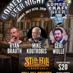 Still Hill Comedy Craft Beer Night