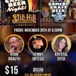 Still Hill Comedy Craft Beer Night