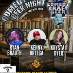 Stubborn Beauty Comedy Craft Beer Night