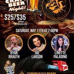 Stubborn Beauty Comedy Craft Beer Night