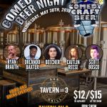 Tavern on 3 Comedy Craft Beer Night