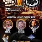 These Guys Comedy Craft Beer Night