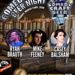 Back East Comedy Craft Beer Night