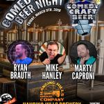 Hanging Hills Comedy Craft Beer Night